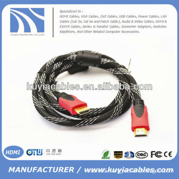 Transparent Blue HDMI M to M Cable for HDTV 1.5m